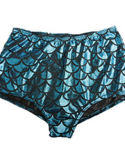 Load image into Gallery viewer, High Waisted Mermaid Shorts