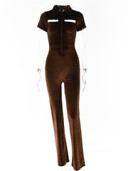 Load image into Gallery viewer, Velvet Jumpsuit