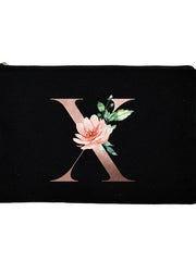 Load image into Gallery viewer, Letter Print Cosmetic Bag