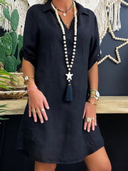 Load image into Gallery viewer, Long Shirt Dress