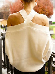 Load image into Gallery viewer, Halter knitted Top