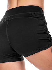 Load image into Gallery viewer, Ruched Side Tie Booty Shorts