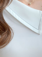 Load image into Gallery viewer, Asymmetrical Collar Blouse