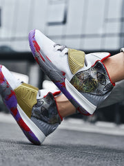 Load image into Gallery viewer, High Top Basketball Shoes