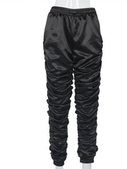 Load image into Gallery viewer, Women's Stacked Drawstring Pants