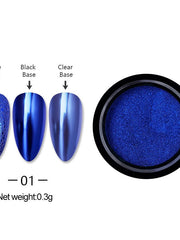 Load image into Gallery viewer, Metallic Color Nail Powder