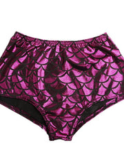 Load image into Gallery viewer, High Waisted Mermaid Shorts