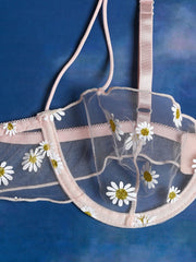 Load image into Gallery viewer, Sheer Embroidered Lingerie Set