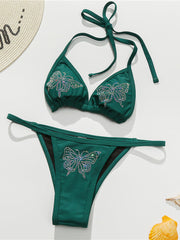 Load image into Gallery viewer, Rhinestone Detail Bikini