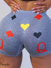 Load image into Gallery viewer, Candy Printed Booty Shorts