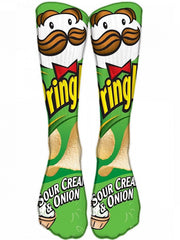 Load image into Gallery viewer, Print Snack Socks