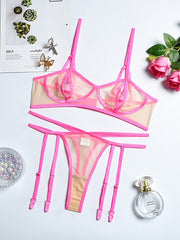 Load image into Gallery viewer, Sheer Lingerie Set