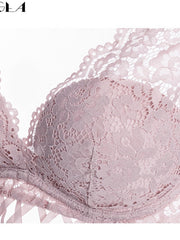 Load image into Gallery viewer, Deep V Lace Bra & Panties