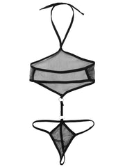 Load image into Gallery viewer, Sheer Bodysuit Lingerie