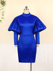 Load image into Gallery viewer, Long Lantern Sleeved Dress