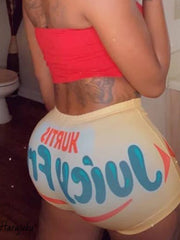 Load image into Gallery viewer, Candy Printed Booty Shorts