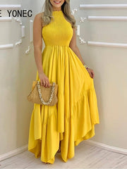 Load image into Gallery viewer, Ruffle Maxi Dress