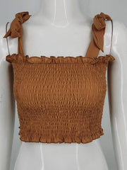 Load image into Gallery viewer, Tube Crop Top with Bow Tie