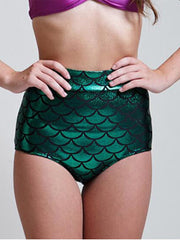 Load image into Gallery viewer, High Waisted Mermaid Shorts