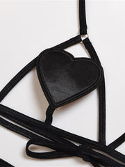 Load image into Gallery viewer, Heart Lingerie Set