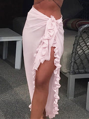 Load image into Gallery viewer, Beach Cover up Skirt