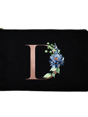 Load image into Gallery viewer, Letter Print Cosmetic Bag