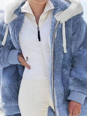 Load image into Gallery viewer, Soft Faux Fur Winter Jacket