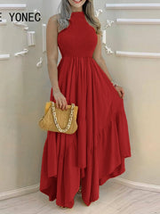 Load image into Gallery viewer, Ruffle Maxi Dress