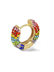 Load image into Gallery viewer, Women CZ Rainbow Earrings Cubic Zirconia - vendach