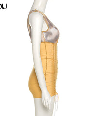 Load image into Gallery viewer, Side Drawstring Dress