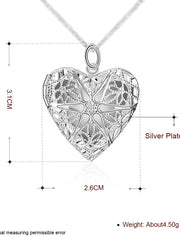 Load image into Gallery viewer, Sterling Silver Chain & Heart Pendant