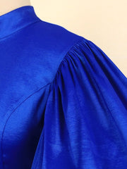 Load image into Gallery viewer, Long Lantern Sleeved Dress