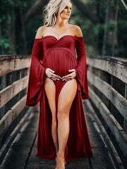 Load image into Gallery viewer, Maternity Long Dress