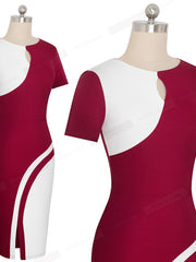 Load image into Gallery viewer, Elegant Two Tone Dress