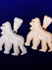 Load image into Gallery viewer, Ape Pendant Necklace