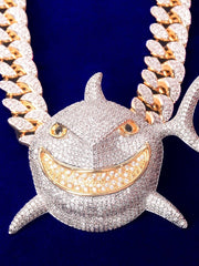 Load image into Gallery viewer, Shark Pendant Necklace