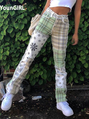 Load image into Gallery viewer, Patchwork Pants