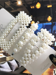 Load image into Gallery viewer, Handmade Pearl Hair Clips