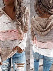 Load image into Gallery viewer, Long Sleeve Hoodie Sweater