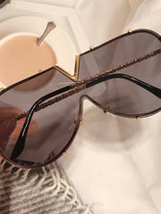 Load image into Gallery viewer, Vintage Shield Sunglasses For Women