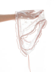 Load image into Gallery viewer, Cute Sheer Lace Star Underwear