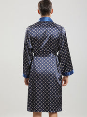 Load image into Gallery viewer, Satin Robe & Shorts Set