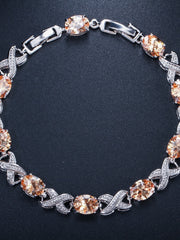 Load image into Gallery viewer, Sterling Silver Gemstone Bracelets