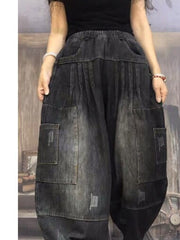 Load image into Gallery viewer, Oversize Denim Pants