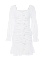 Load image into Gallery viewer, Off Shoulder Long Sleeve Dress