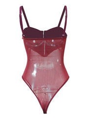 Load image into Gallery viewer, Corset Mesh Bodysuit