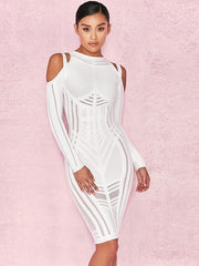 Load image into Gallery viewer, Hollow Out Bodycon Dress