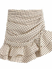 Load image into Gallery viewer, Polka dot High-waisted Skirt