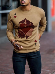 Load image into Gallery viewer, Long Sleeve T-Shirts W/ Prints