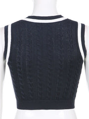 Load image into Gallery viewer, Knitted Sweater Crop Top